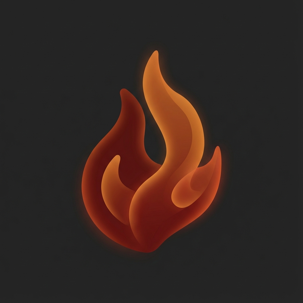 Abstract Red Aura